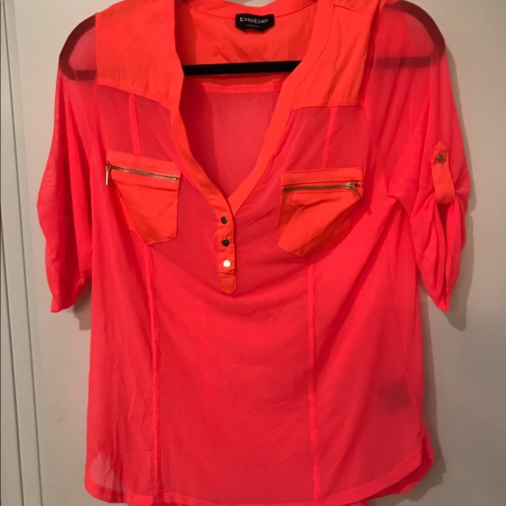 BeBe 3/4 sleeve top